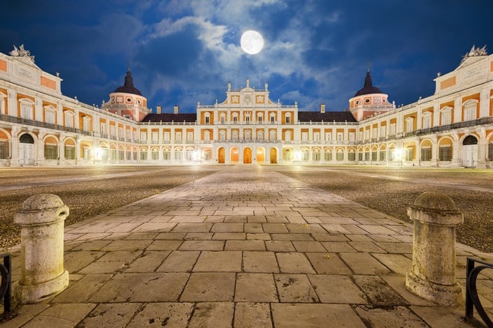Aranjuez, dernière étape du train Al Andalus avant Madrid